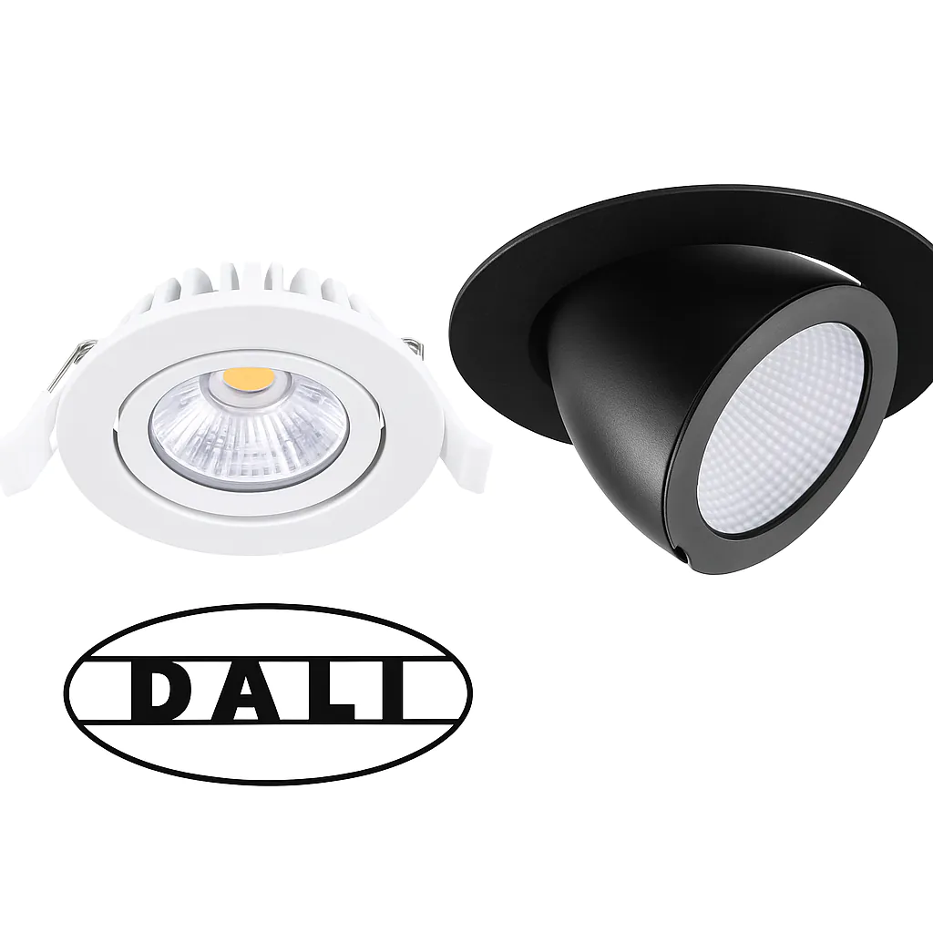 LED-Einbaustrahler | DALI Dimmfunktion