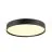 SLV Decona 42 Deckenleuchte Aluminium Schwarz Rund 23W 2680lm - 930-940 CCT | IP44 - Höchste Farbwiedergabe - Dimmbar 