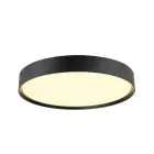 SLV Decona 42 Deckenleuchte Aluminium Schwarz Rund 23W 2680lm - 930-940 CCT | IP44 - Höchste Farbwiedergabe - Dimmbar 